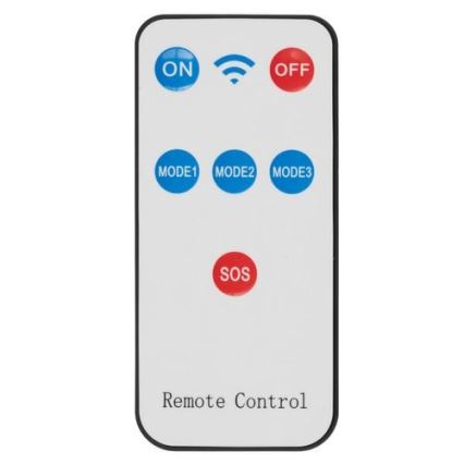 LED Solárna maketa bezpečnostnej kamery so senzorom KAMERA LED/1W/3,7V 1200 mAh IP44 + diaľkové ovládanie