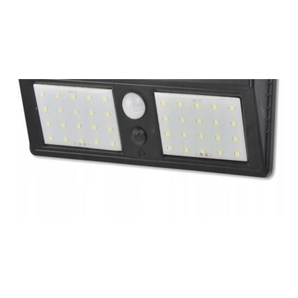 LED Solárne nástenné svietidlo so senzorom LED/1,2W/3,7V 2400 mAh IP54