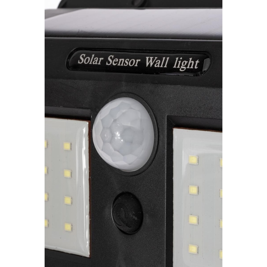 LED Solárne nástenné svietidlo so senzorom LED/1,2W/3,7V 2400 mAh IP54