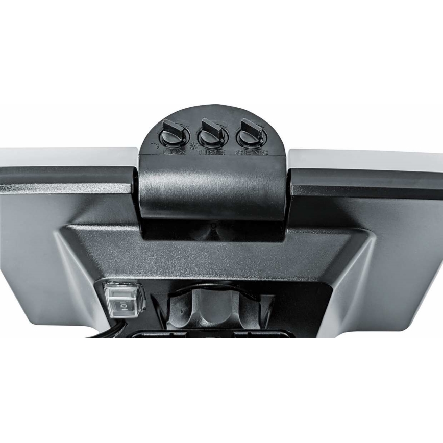 LED Solárne nástenné svietidlo so senzorom LED/12W/3,7V 4000 mAh IP54