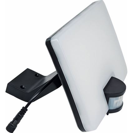 LED Solárne nástenné svietidlo so senzorom LED/12W/3,7V 4000 mAh IP54