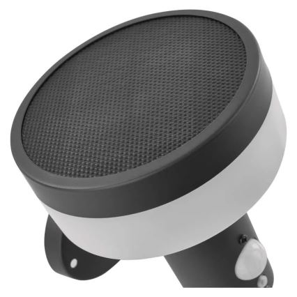 LED Solárne nástenné svietidlo so senzorom LED/2W/3,7V 1200 mAh IP44