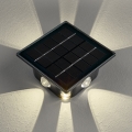 LED Solárne nástenné svietidlo so senzorom LED/2W/5V IP54 1300 mAh