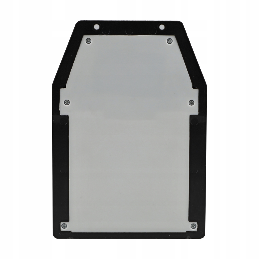 LED solárne nástenné svietidlo so senzorom LED/3,7V 600 mAh IP44 čierne