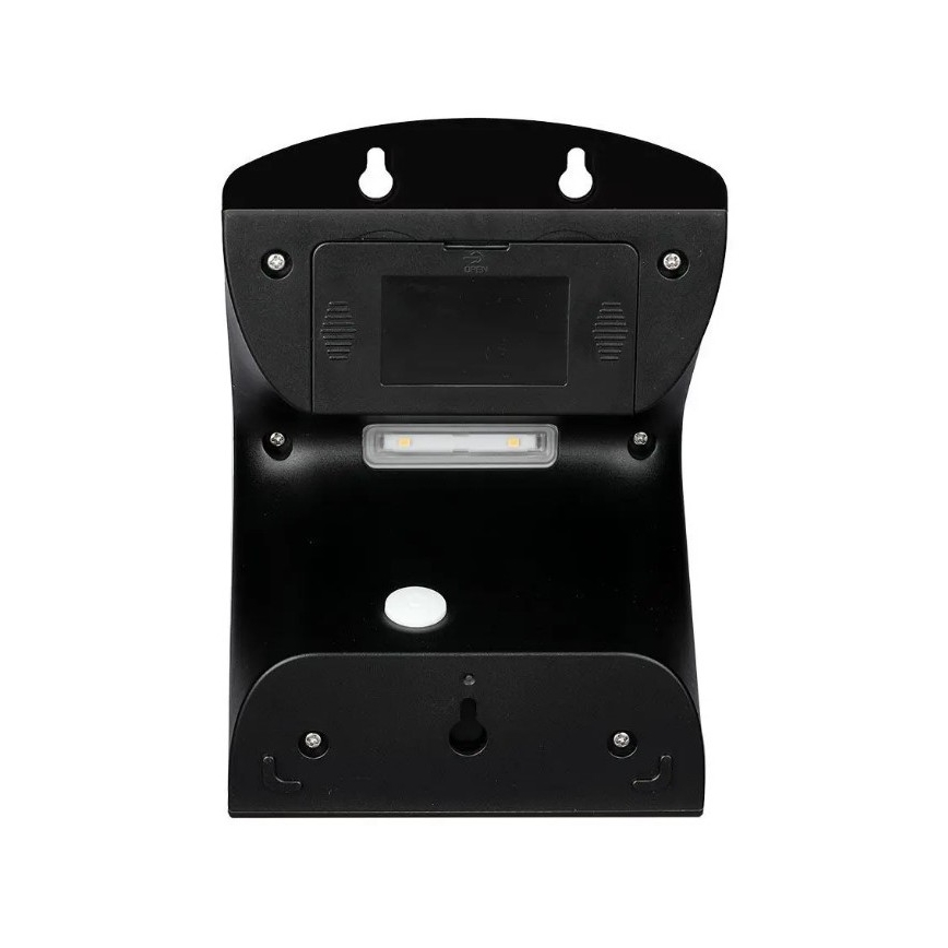 LED Solárne nástenné svietidlo so senzorom LED/3W/3,7V 3000/4000K IP65 2000 mAh čierna