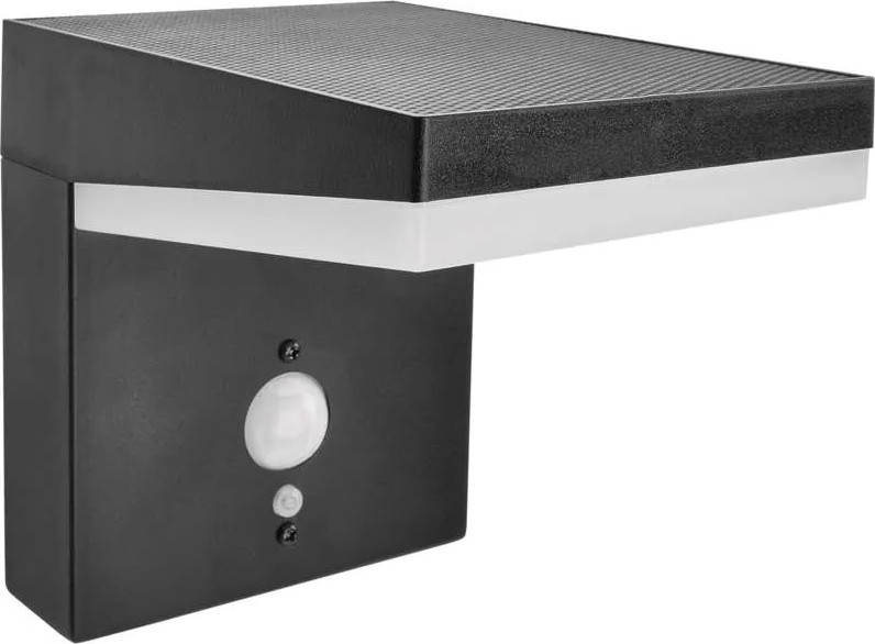 LED Solárne nástenné svietidlo so senzorom LED/4,4W/3,7V 2200 mAh IP44