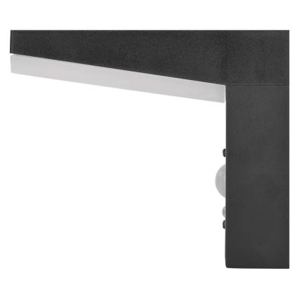 LED Solárne nástenné svietidlo so senzorom LED/4,4W/3,7V 2200 mAh IP44