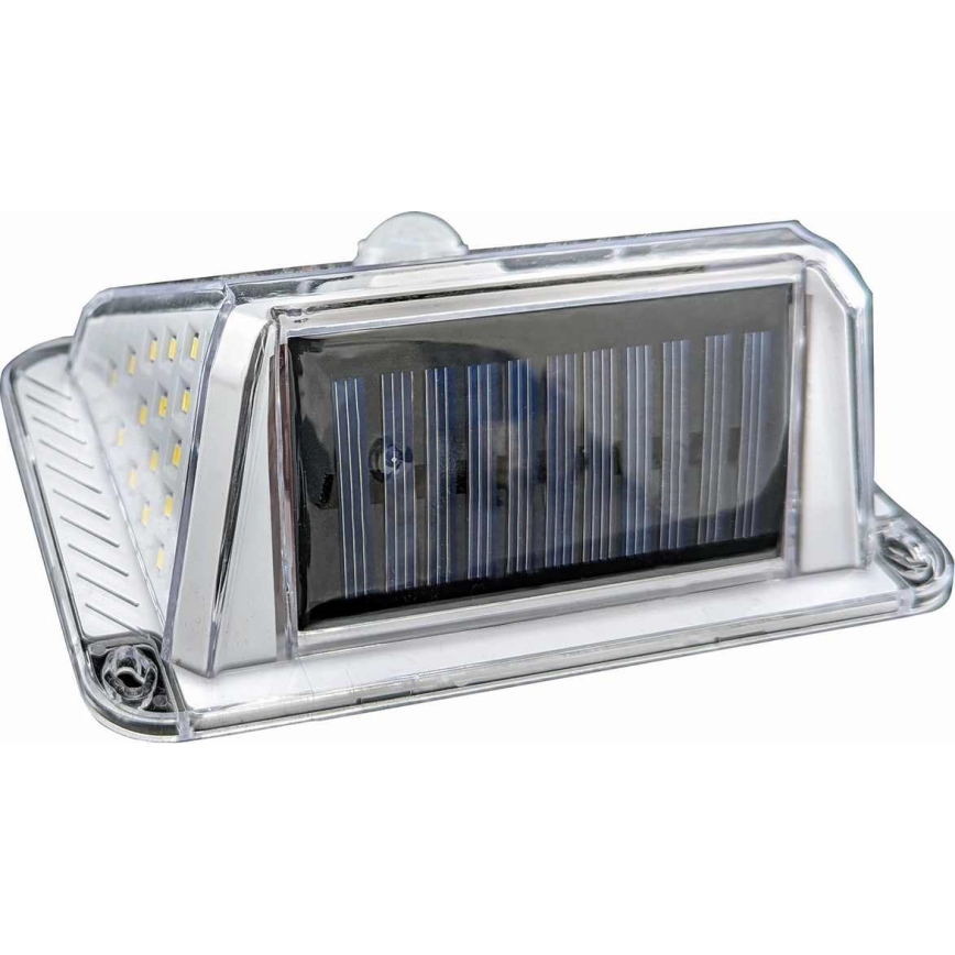LED Solárne nástenné svietidlo so senzorom LED/5W/3,7V 1200 mAh IP44