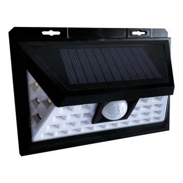 LED Solárne nástenné svietidlo so senzorom LED/5W/3,7V 1800 mAh IP65