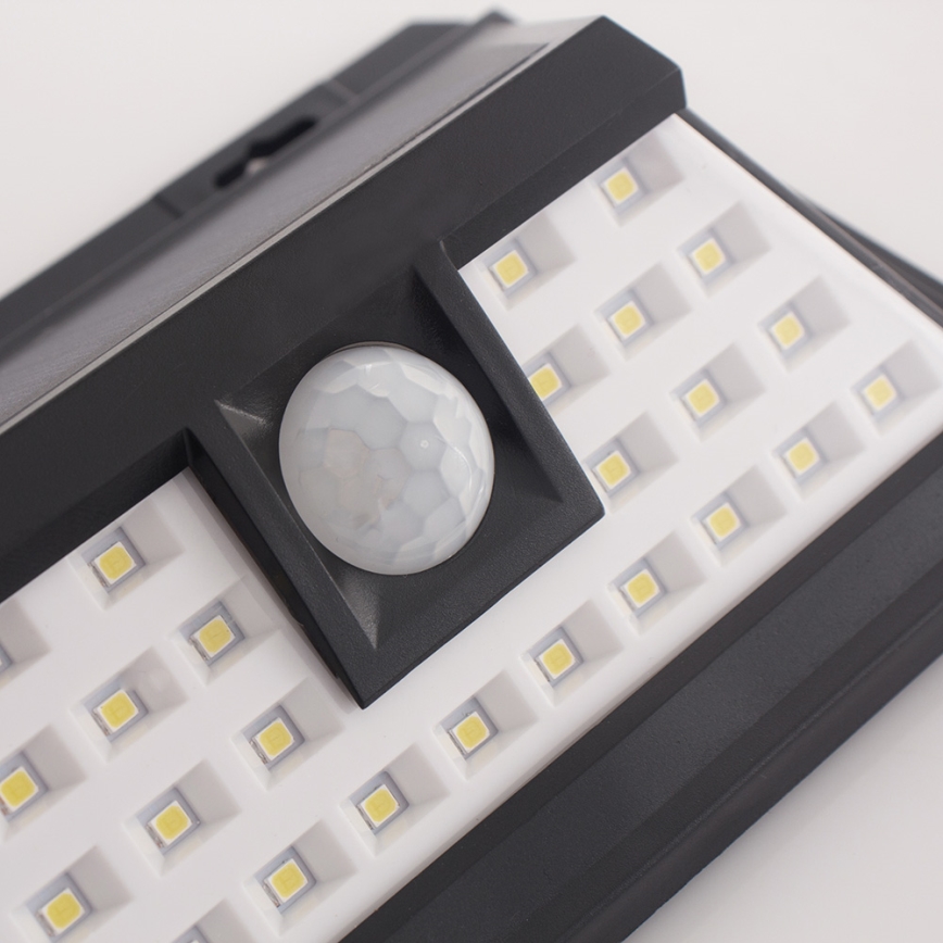 LED Solárne nástenné svietidlo so senzorom LED/5W/3,7V 1800 mAh IP65