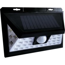LED Solárne nástenné svietidlo so senzorom LED/5W/3,7V IP65