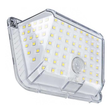 LED Solárne nástenné svietidlo so senzorom LED/5W IP44