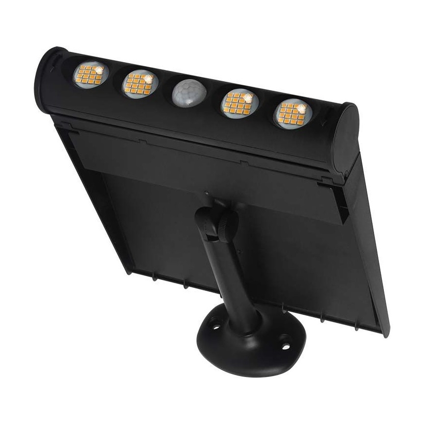 LED Solárne nástenné svietidlo so senzorom LED/8W/3,7V IP65 3000K