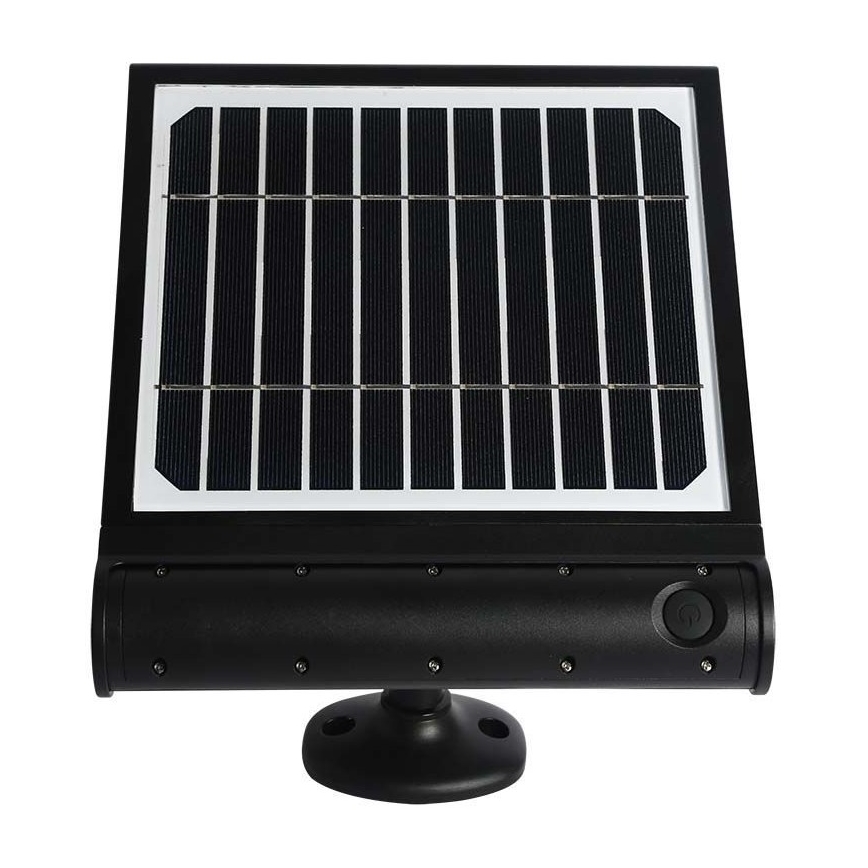LED Solárne nástenné svietidlo so senzorom LED/8W/3,7V IP65 6000K 4000 mAh