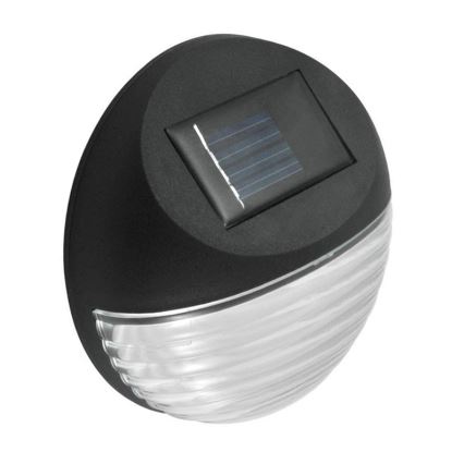 LED Solárne svietidlo 2xLED/0,12W/2xAA 6500K IP44