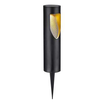 LED solárne svietidlo ADDIS LED/1,2V 600 mAh IP44 čierne