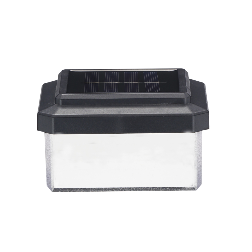 LED Solárne svietidlo ELVO LED/4,5W/1,2V 300 mAh IP44 čierna