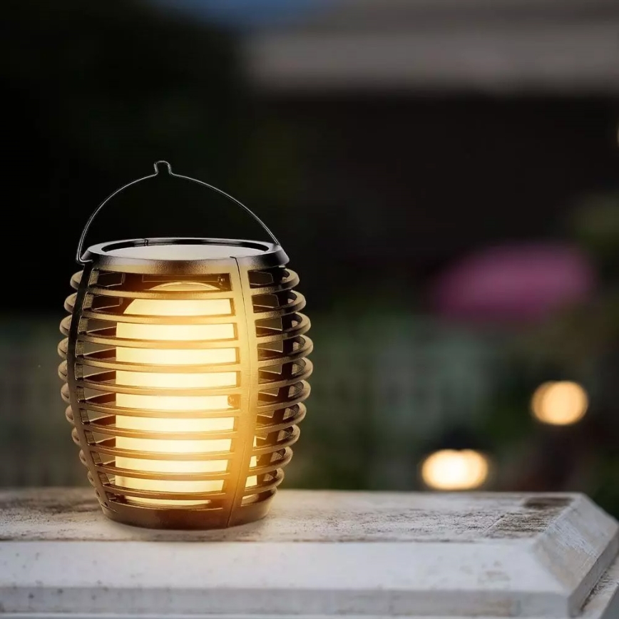 LED Solárne svietidlo FLAME 4v1 1xLED/0,45W/3,7V IP44