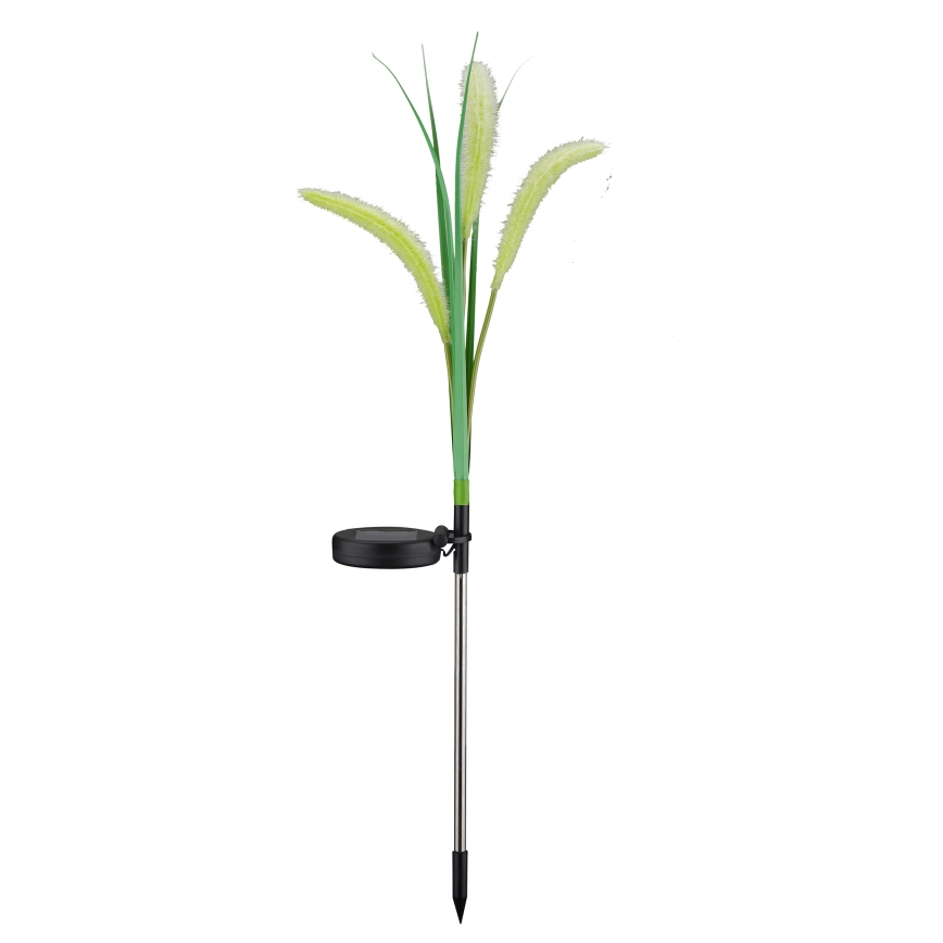 LED Solárne svietidlo FLORA LED/1,2V 3000K 600 mAh IP44 čierna