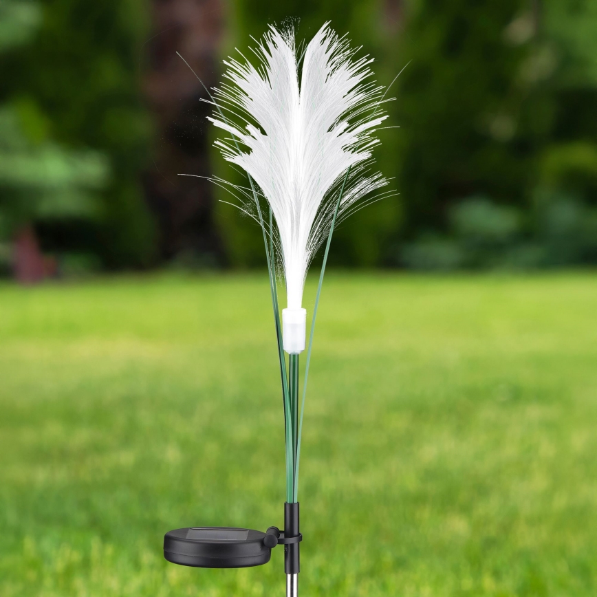 LED Solárne svietidlo GRASS LED/1,2V 3000K 600 mAh IP44 čierna