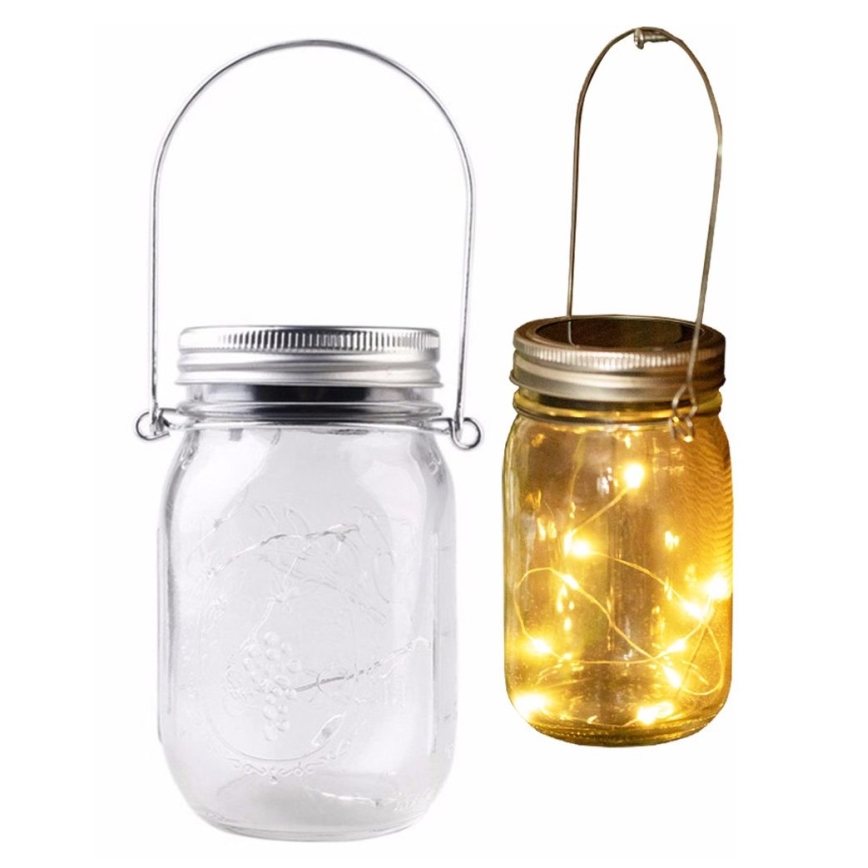 LED Solárne svietidlo JAR LED/1,2V 600 mAh IP44