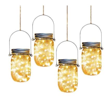 LED Solárne svietidlo JAR LED/1,2V 600 mAh IP44