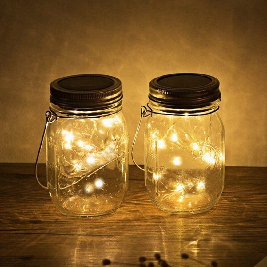 LED Solárne svietidlo JAR LED/1,2V 600 mAh IP44