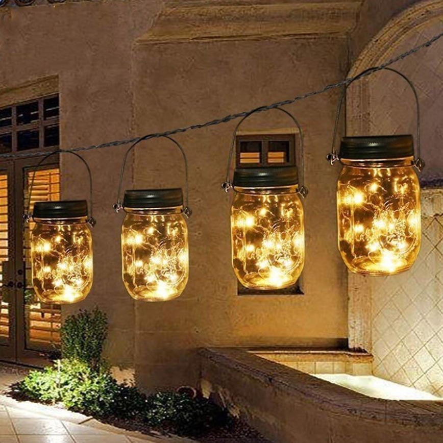 LED Solárne svietidlo JAR LED/1,2V 600 mAh IP44