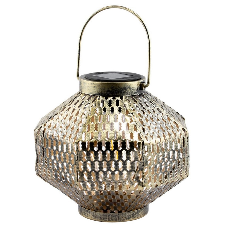 LED Solárne svietidlo LAURA 1xE27/1,2V 300 mAh IP44