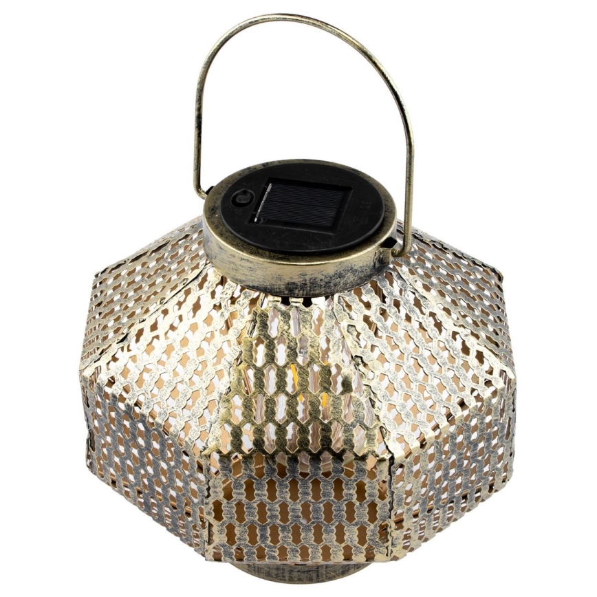 LED Solárne svietidlo LAURA 1xE27/1,2V 300 mAh IP44