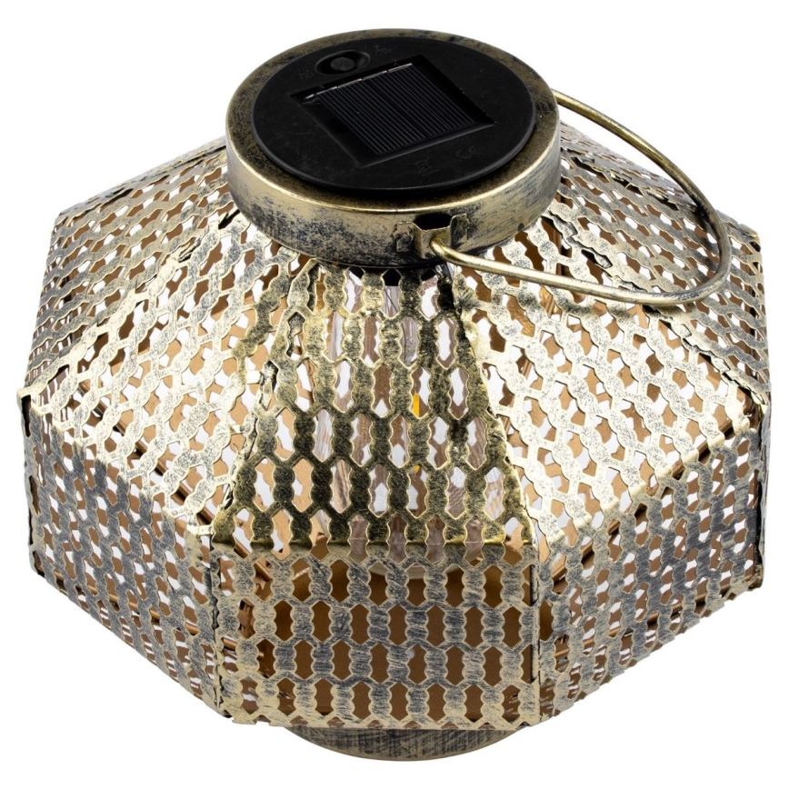 LED Solárne svietidlo LAURA 1xE27/1,2V 300 mAh IP44