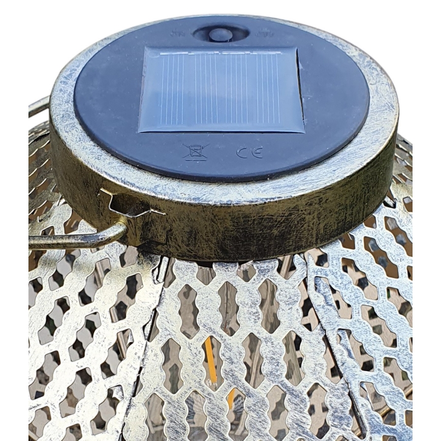 LED Solárne svietidlo LAURA 1xE27/1,2V 300 mAh IP44