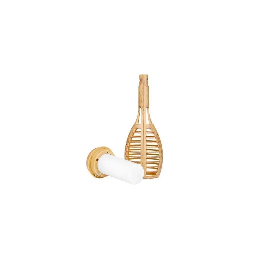 LED Solárne svietidlo MINISPARK BAMBOO LED/1,8W/5,5V IP44 béžová