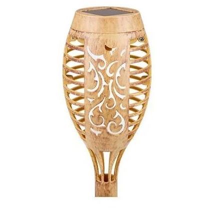 LED Solárne svietidlo MINISPARK BAMBOO LED/1,8W/5,5V IP44 béžová