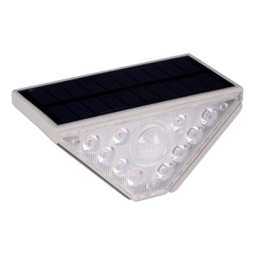 LED Solárne svietidlo so senzorom ARI LED/4,5W/3,7V 600 mAh IP44 čierna