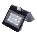 LED Solárne svietidlo so senzorom pohybu a súmraku LED/1,5W/1200 mAh 3,7V IP65