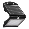 LED Solárne svietidlo so senzorom pohybu a súmraku LED/3,2W/2000 mAh 3,7V IP65
