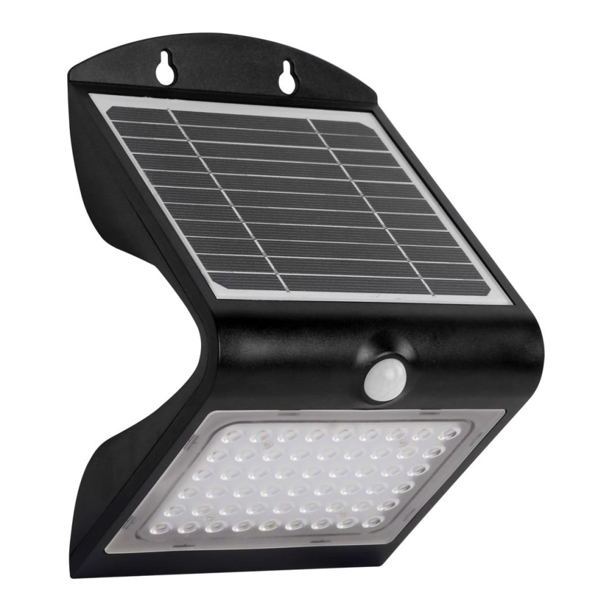 LED Solárne svietidlo so senzorom pohybu a súmraku LED/3,2W/2000 mAh 3,7V IP65