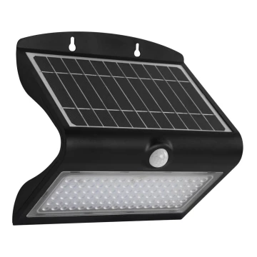 LED Solárne svietidlo so senzorom pohybu a súmraku LED/6,8W/4000 mAh 3,7V IP65