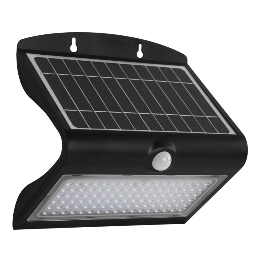 LED Solárne svietidlo so senzorom pohybu a súmraku LED/6,8W/4000 mAh 3,7V IP65