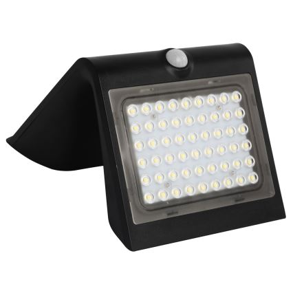 LED Solárne svietidlo so senzorom pohybu a súmraku LED/3,2W/2000 mAh 3,7V IP65