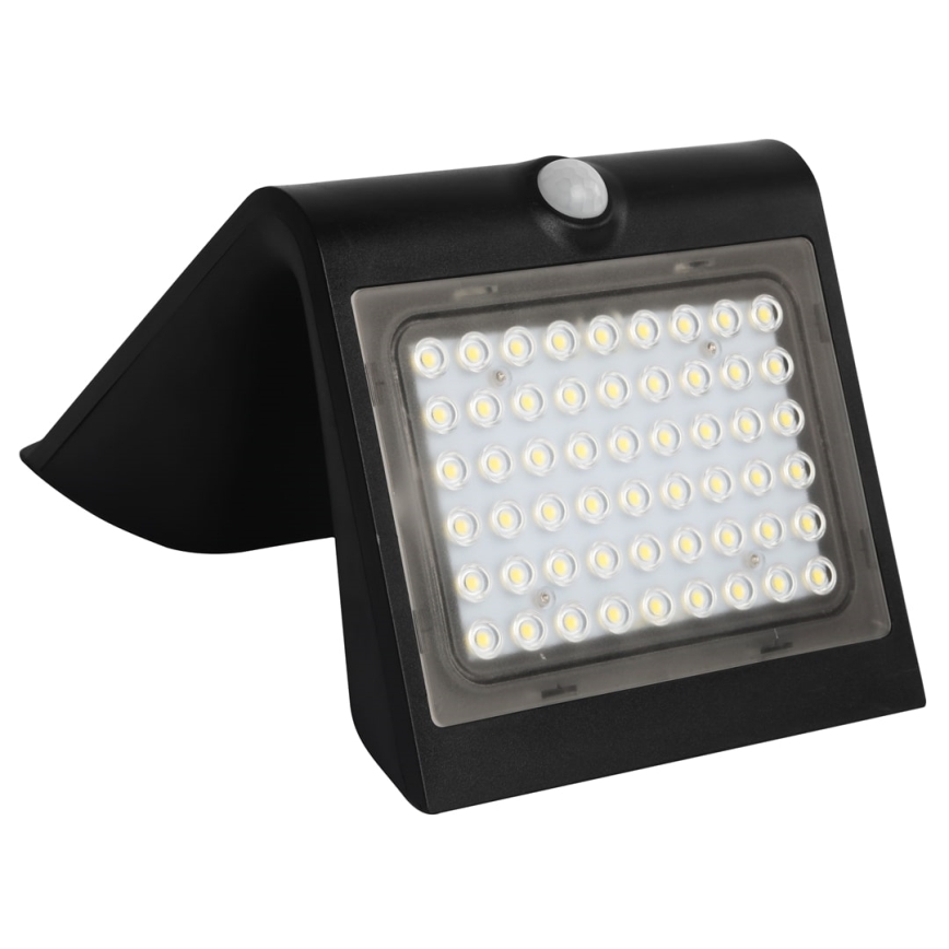 LED Solárne svietidlo so senzorom pohybu a súmraku LED/3,2W/2000 mAh 3,7V IP65