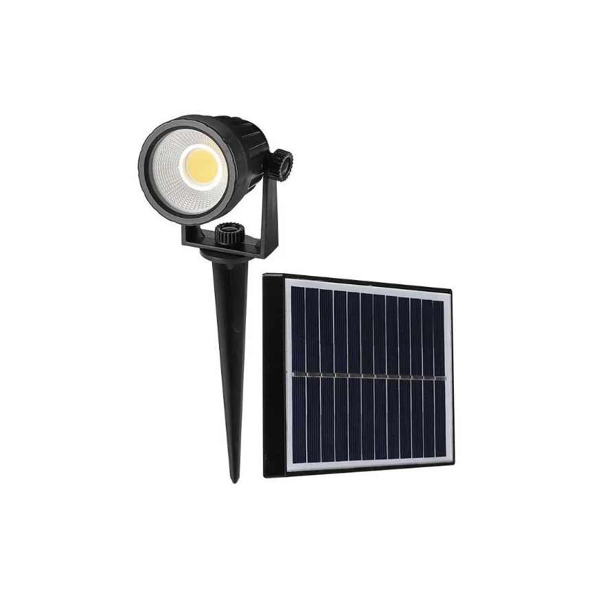 LED Solárne svietidlo SPIKE LED/2W/5,5V IP65 6400K