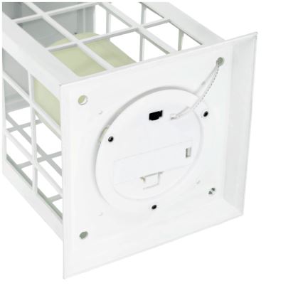 LED Solárne závesné svietidlo LED/0,02W/1,2V 1xAA 2700K IP44 200 mAh biela