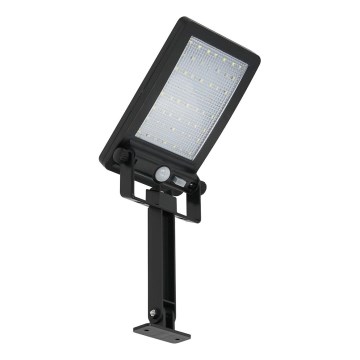LED solárny reflektor so senzorom ADIK LED/1,2W/3,7V 1200 mAh 6500K IP44