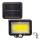 LED Solárny reflektor so senzorom DUO LED/1W/3,7V 1200 mAh IP44