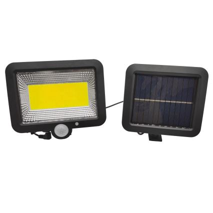 LED Solárny reflektor so senzorom DUO LED/1W/3,7V 1200 mAh IP44