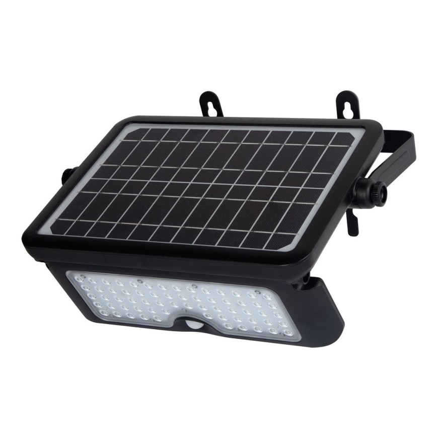 LED Solárny reflektor so senzorom EPAD LED/10W/3000 mAh 7,4V 4000K IP65