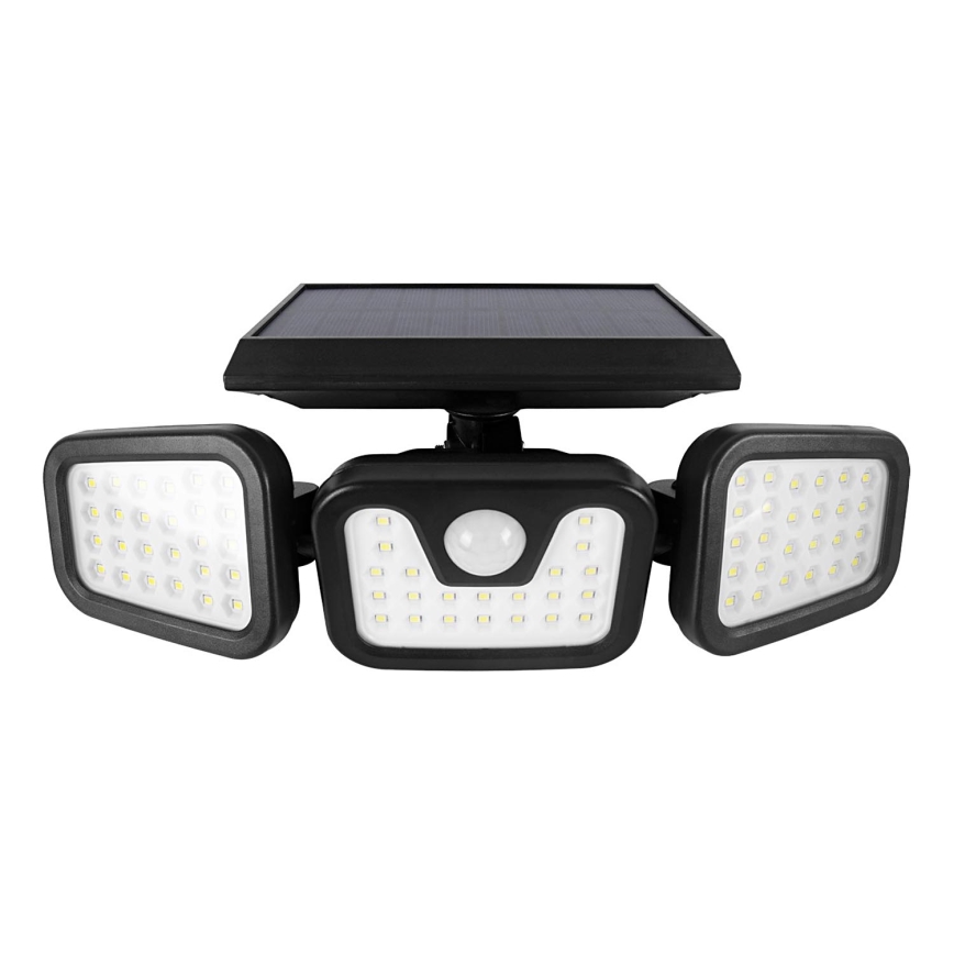 LED Solárny reflektor so senzorom LED/1,5W/3,7V 6000K IP44 2400 mAh