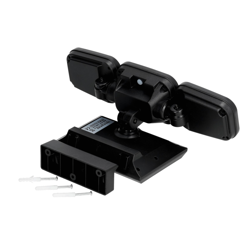 LED Solárny reflektor so senzorom LED/1,5W/3,7V 6000K IP44 2400 mAh